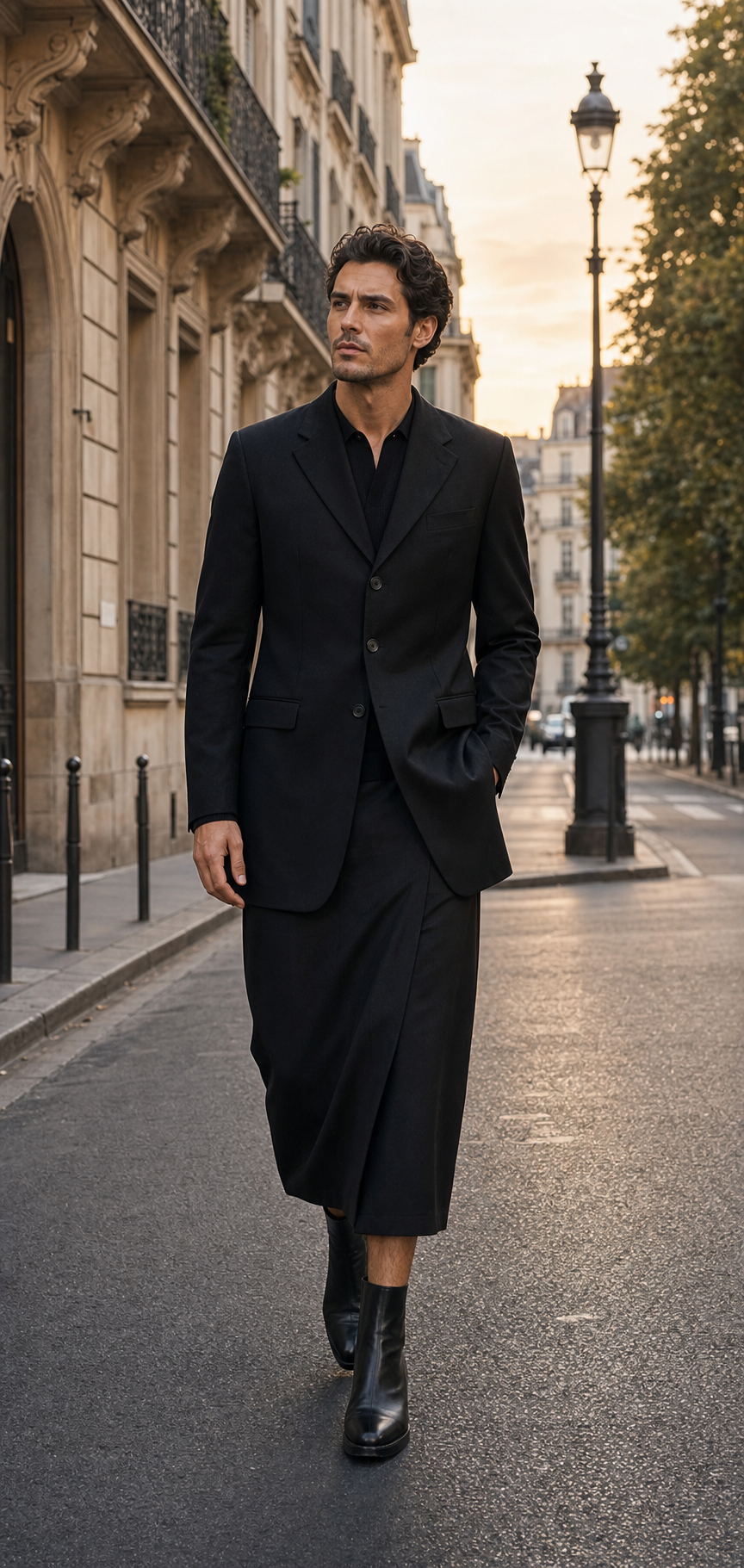 Blazer plus lange Linie